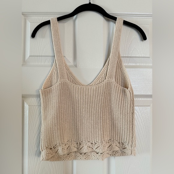 Sézane Saul Jumper Cream Knit Sweater Top in Size S *Like New* - Picture 6 of 11